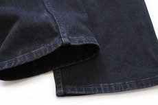 画像8: 90s カナダ製 Levi'sリーバイス SIGNATURE ブラック デニムパンツ w32 L30 (8)