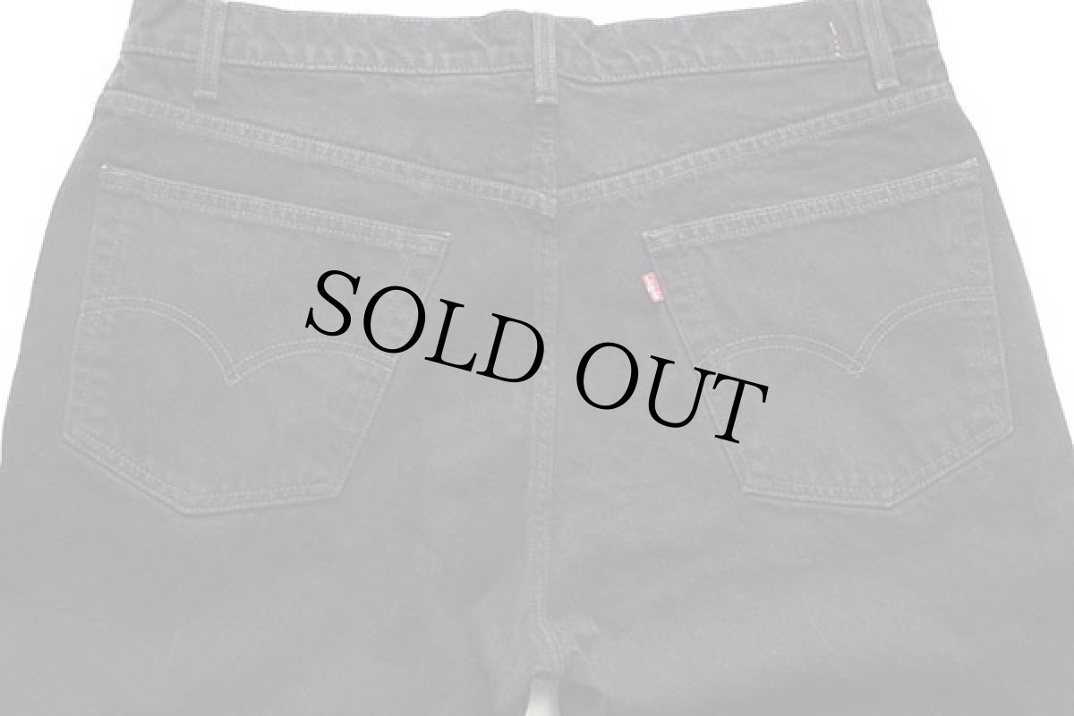 画像5: 90s Levi'sリーバイス 505 ブラック デニムパンツ w40 L32★51 (5)
