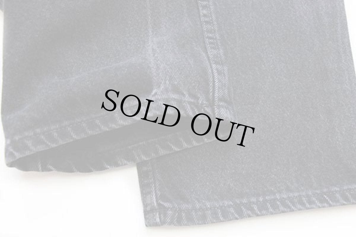 画像7: 90s USA製 Levi'sリーバイス ブラック デニムパンツ w42 L30 (7)