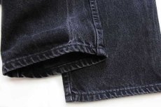 画像7: 90s USA製 Levi'sリーバイス ブラック デニムパンツ w42 L30 (7)