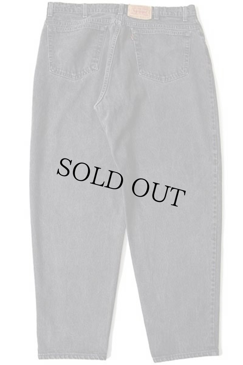 画像3: 90s USA製 Levi'sリーバイス 560 ブラック デニムパンツ w42 L30★26 (3)