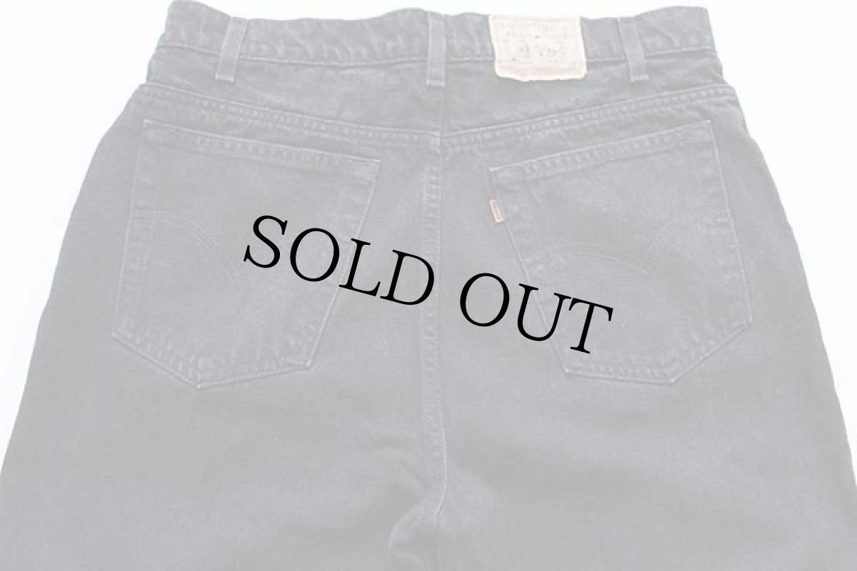画像5: 90s メキシコ製 Levi'sリーバイス SIGNATURE 540 バード 刺繍 ブラック デニムパンツ w36 (5)