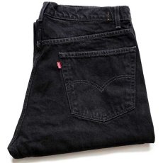 画像1: 90s Levi'sリーバイス 505 ブラック デニムパンツ w40 L32★51 (1)