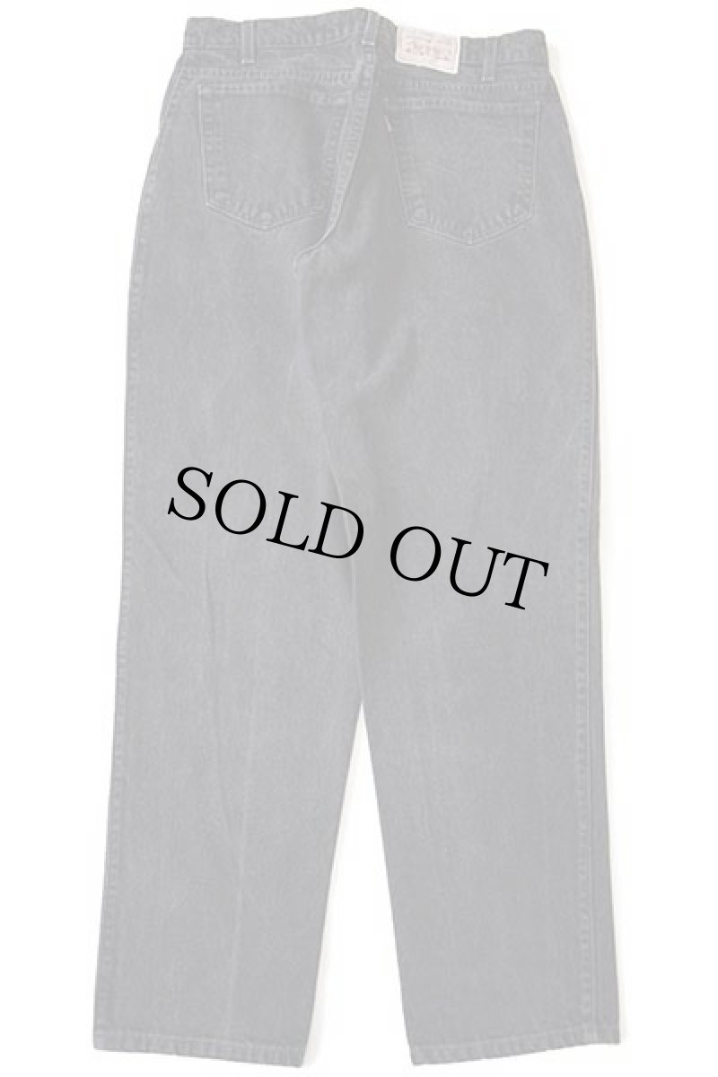 画像3: 90s メキシコ製 Levi'sリーバイス SIGNATURE 545 ブラック デニムパンツ w33 L32 (3)