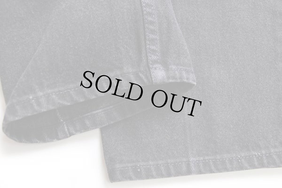 画像8: 90s USA製 Levi'sリーバイス 550 ブラック デニムパンツ w42 L32★143 (8)