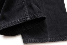 画像8: 90s Levi'sリーバイス 505 ブラック デニムパンツ w40 L32★51 (8)