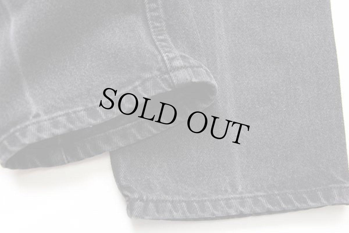 画像8: 90s メキシコ製 Levi'sリーバイス SIGNATURE 545 ブラック デニムパンツ w36 L34 (8)