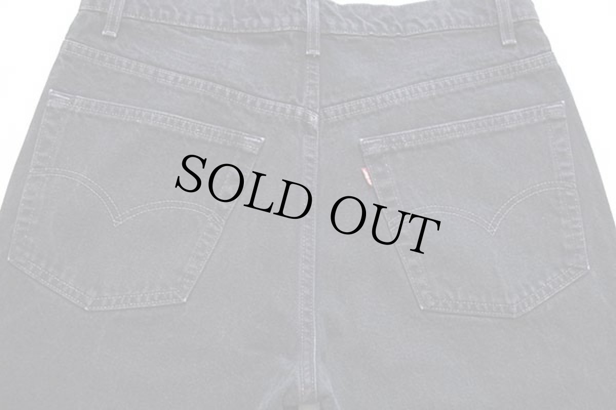 画像5: 90s USA製 Levi'sリーバイス 517 ブラック デニムパンツ w38 L32 (5)