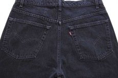 画像5: 90s USA製 Levi'sリーバイス 517 ブラック デニムパンツ w38 L32 (5)