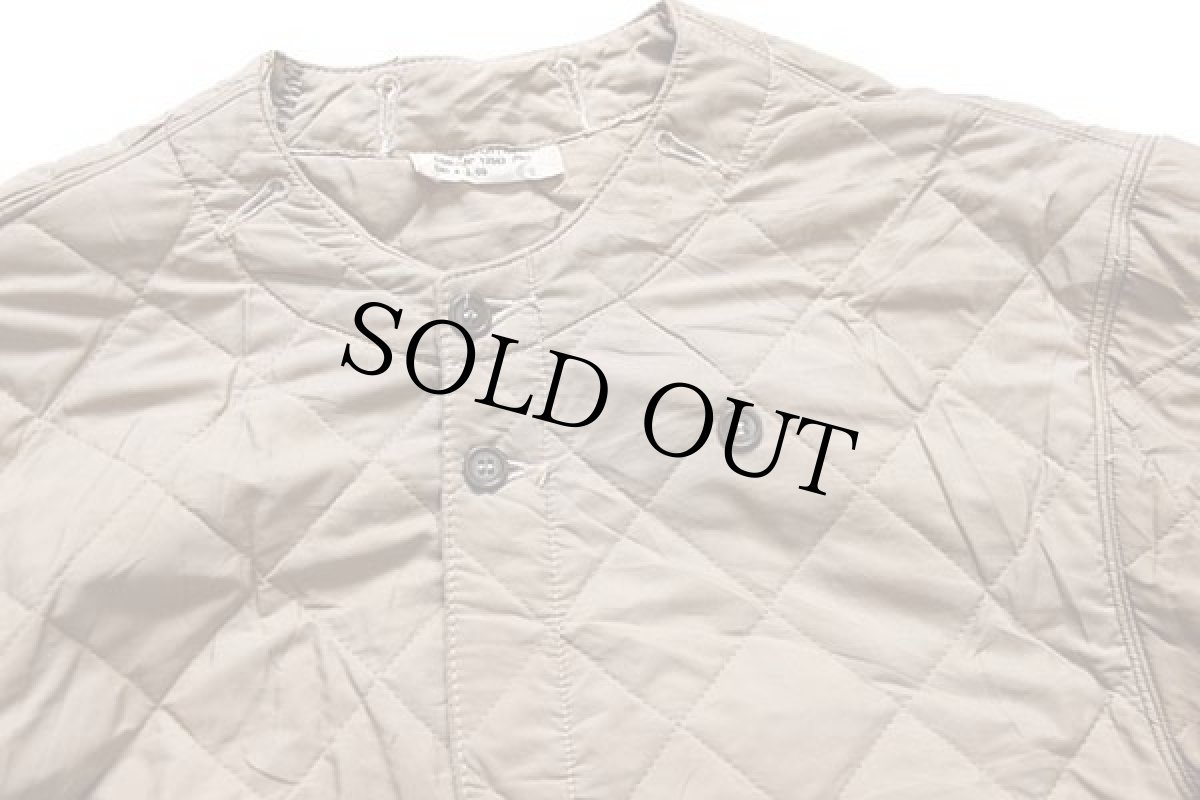 画像3: 60s イタリア軍 ツートン キルティングライナー ジャケット サンドベージュ 2 (3)