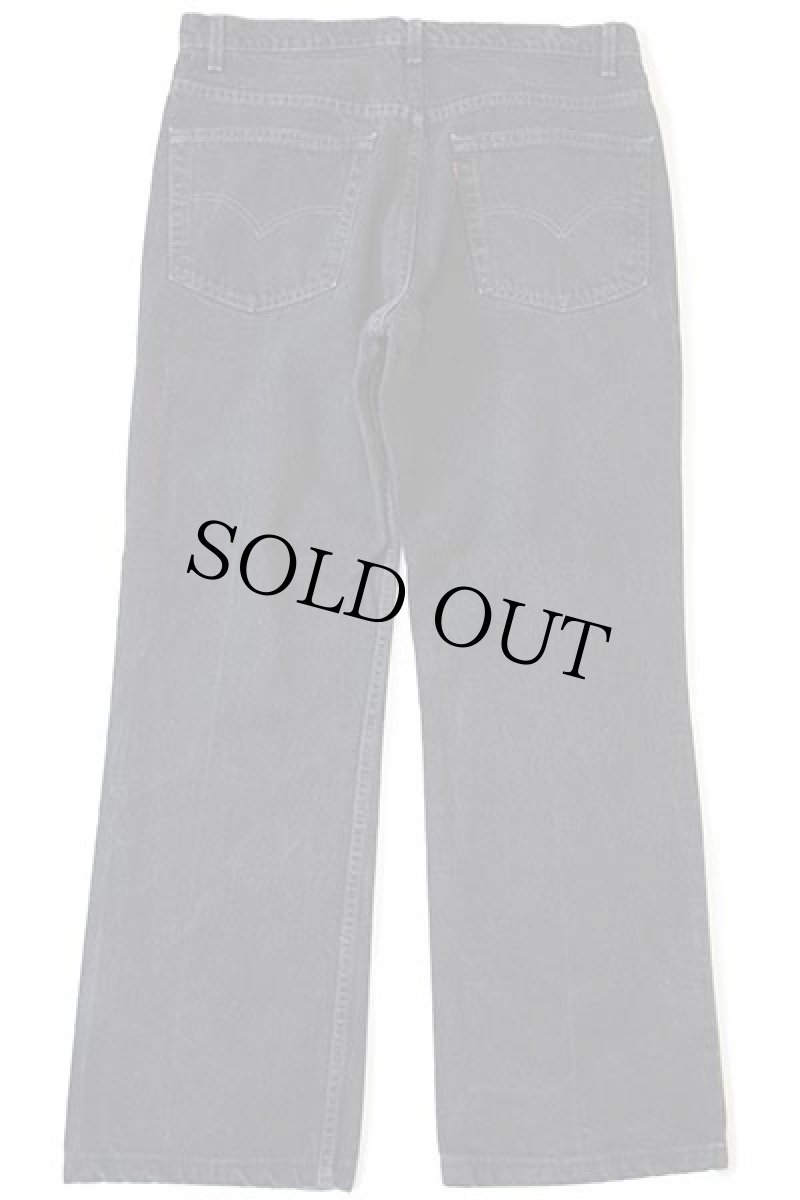 画像3: 90s USA製 Levi'sリーバイス 517 ブラック デニムパンツ w38 L32 (3)