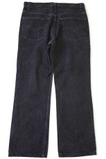 画像3: 90s USA製 Levi'sリーバイス 517 ブラック デニムパンツ w38 L32 (3)