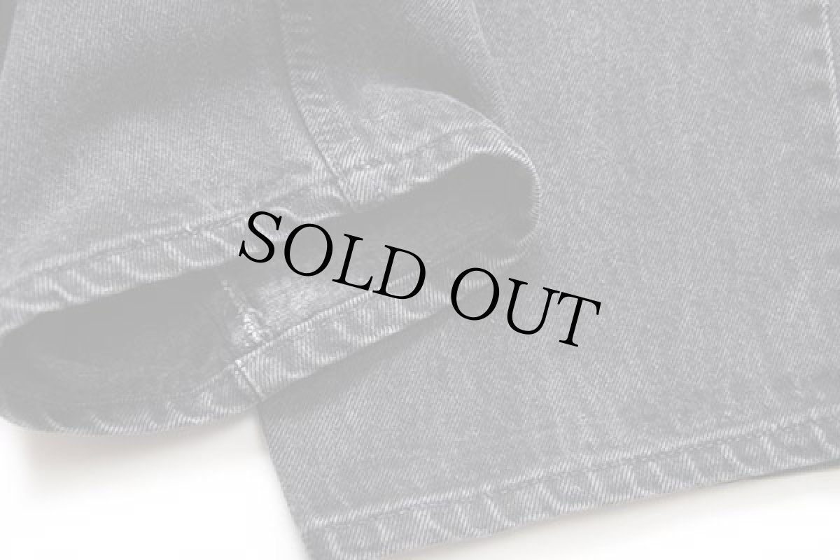 画像8: 90s USA製 Levi'sリーバイス 560 ブラック デニムパンツ w42 L30★26 (8)