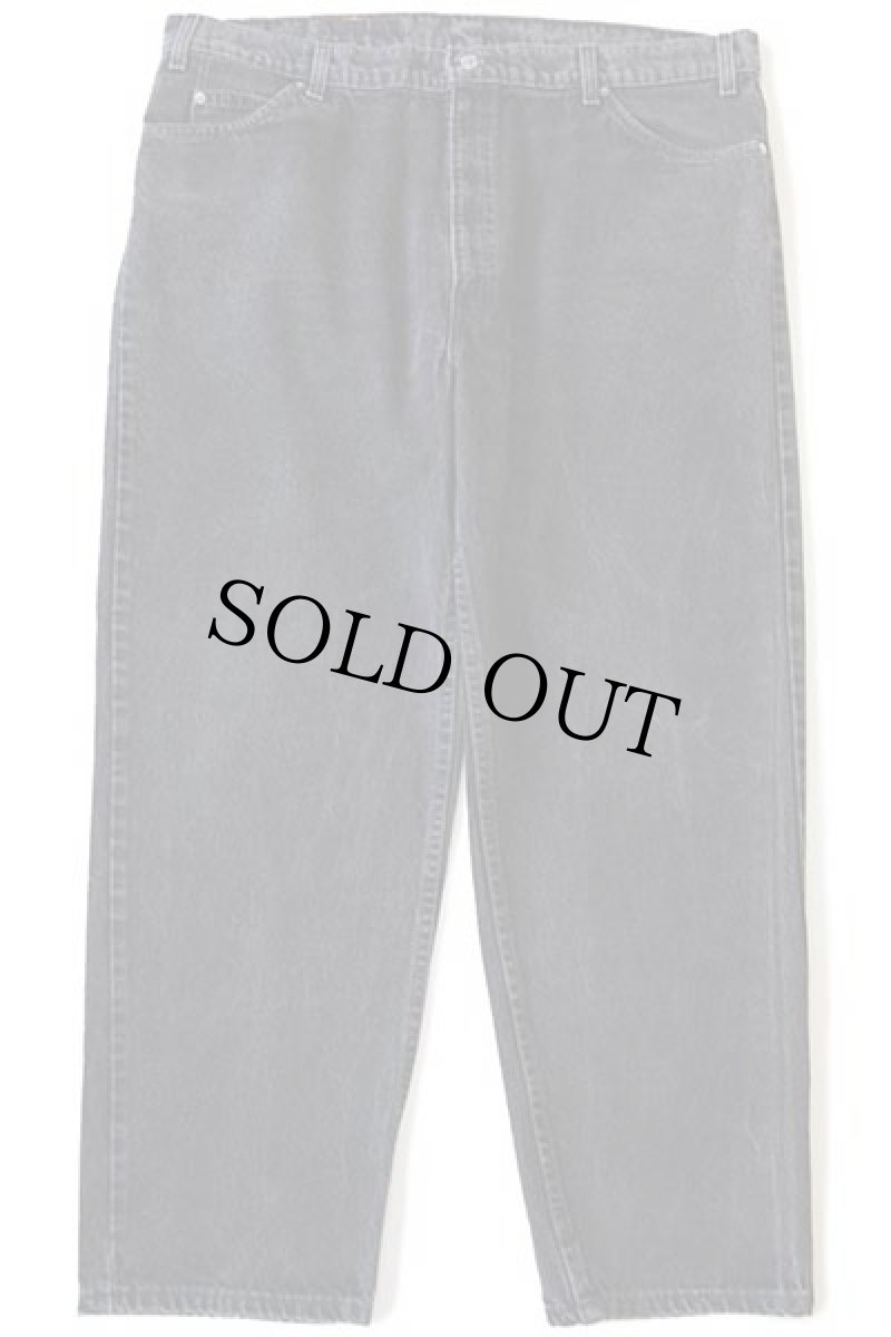 画像2: 90s USA製 Levi'sリーバイス ブラック デニムパンツ w42 L30 (2)