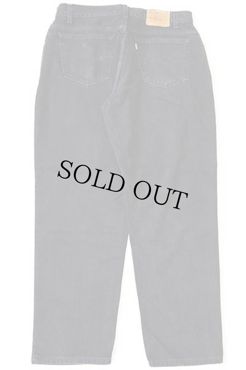 画像3: 00s メキシコ製 Levi'sリーバイス 545 ブラック デニムパンツ w36 L29 (3)