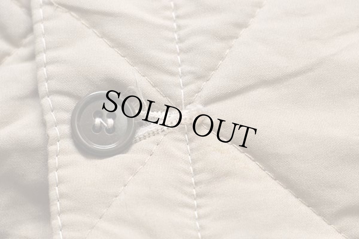 画像5: 60s イタリア軍 ツートン キルティングライナー ジャケット サンドベージュ 2 (5)