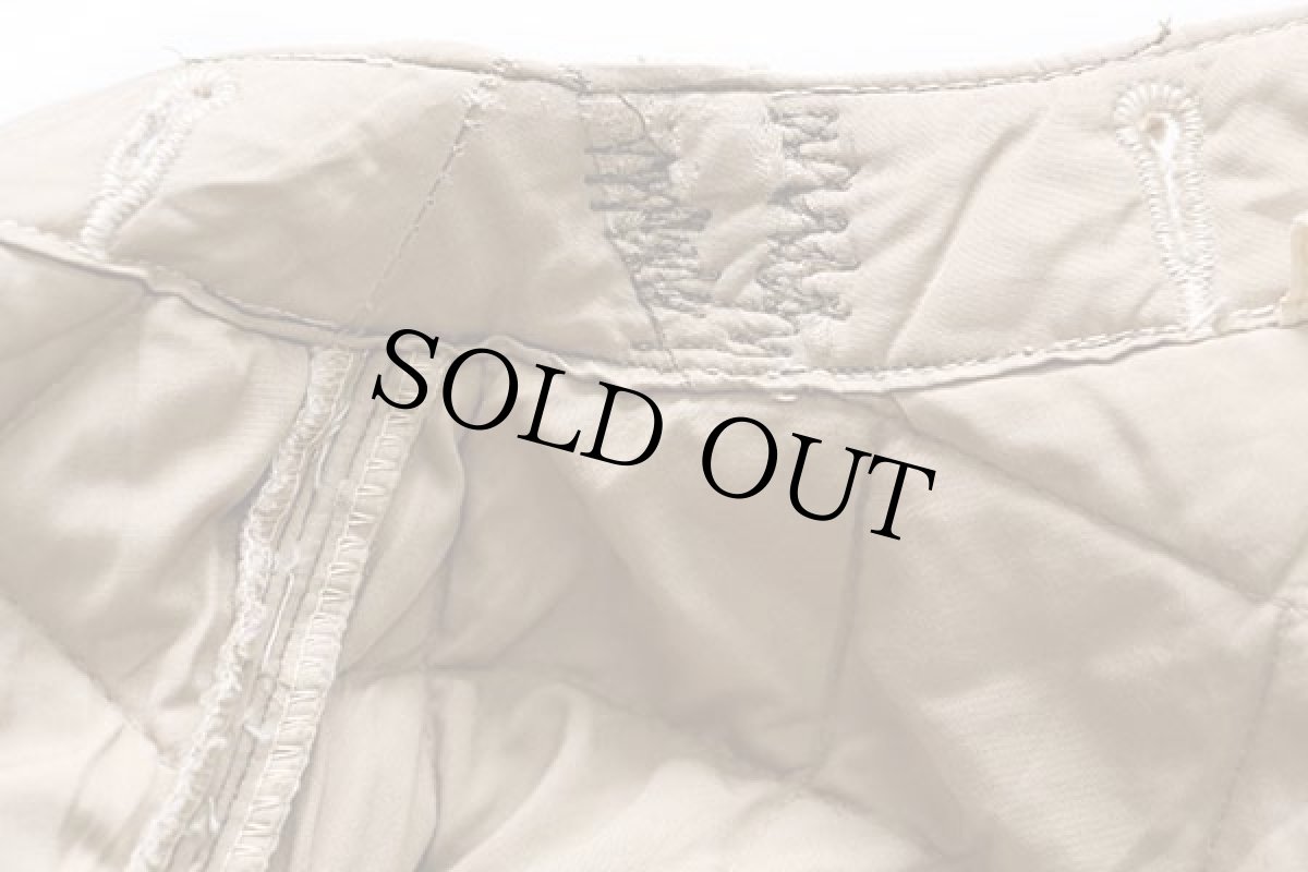 画像7: 60s イタリア軍 ツートン キルティングライナー ジャケット サンドベージュ 2 (7)