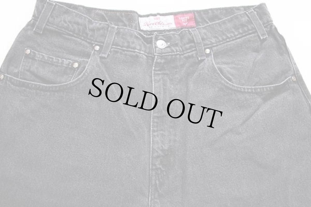 画像4: 90s メキシコ製 Levi'sリーバイス SIGNATURE 545 ブラック デニムパンツ w36 L34 (4)