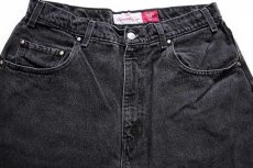 画像4: 90s メキシコ製 Levi'sリーバイス SIGNATURE 545 ブラック デニムパンツ w36 L34 (4)