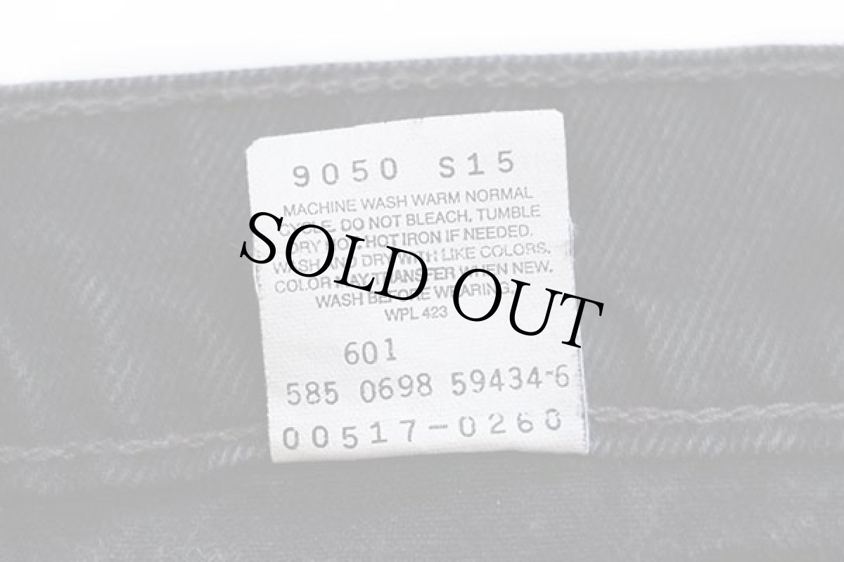 画像7: 90s USA製 Levi'sリーバイス 517 ブラック デニムパンツ w38 L32 (7)