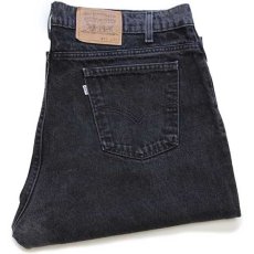 画像1: 90s USA製 Levi'sリーバイス ブラック デニムパンツ w42 L30 (1)