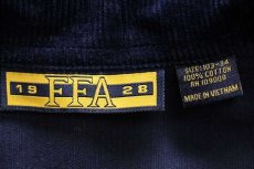 画像5: FFA COLORADO チェーン刺繍&パッチ付き コーデュロイ ファーマーズジャケット 紺 103-34 (5)
