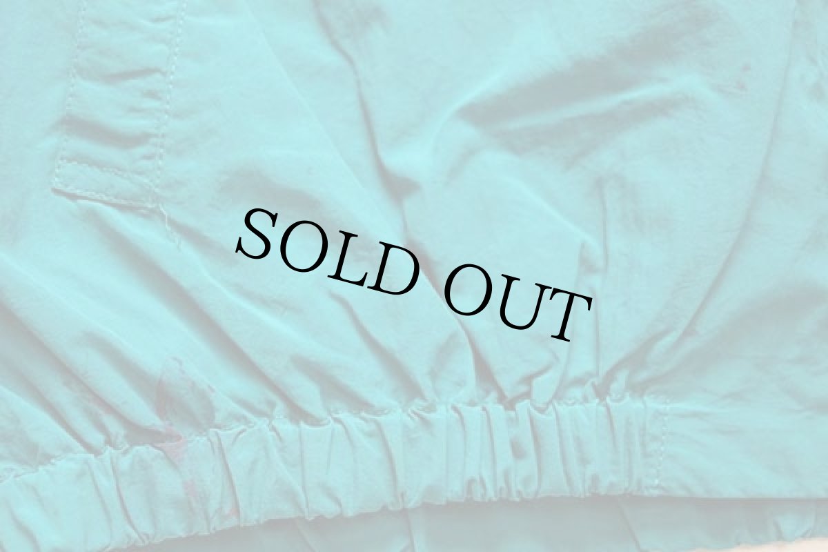 画像6: 90s ポロ ラルフローレン ワンポイント チンスト付き ナイロンジャケット エメラルドグリーン XL (6)