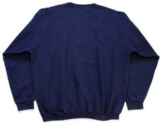 画像2: 90s メキシコ製 Hanes DEATH VALLEY NATIONAL PARK 刺繍 スウェット 紺 XL★国立公園 (2)