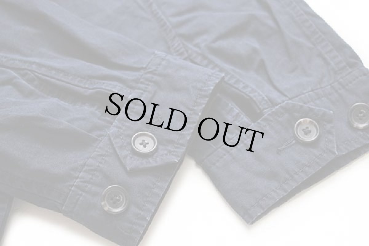 画像6: ポロ ラルフローレン ワンポイント チンスト付き コットンジャケット 紺 M (6)