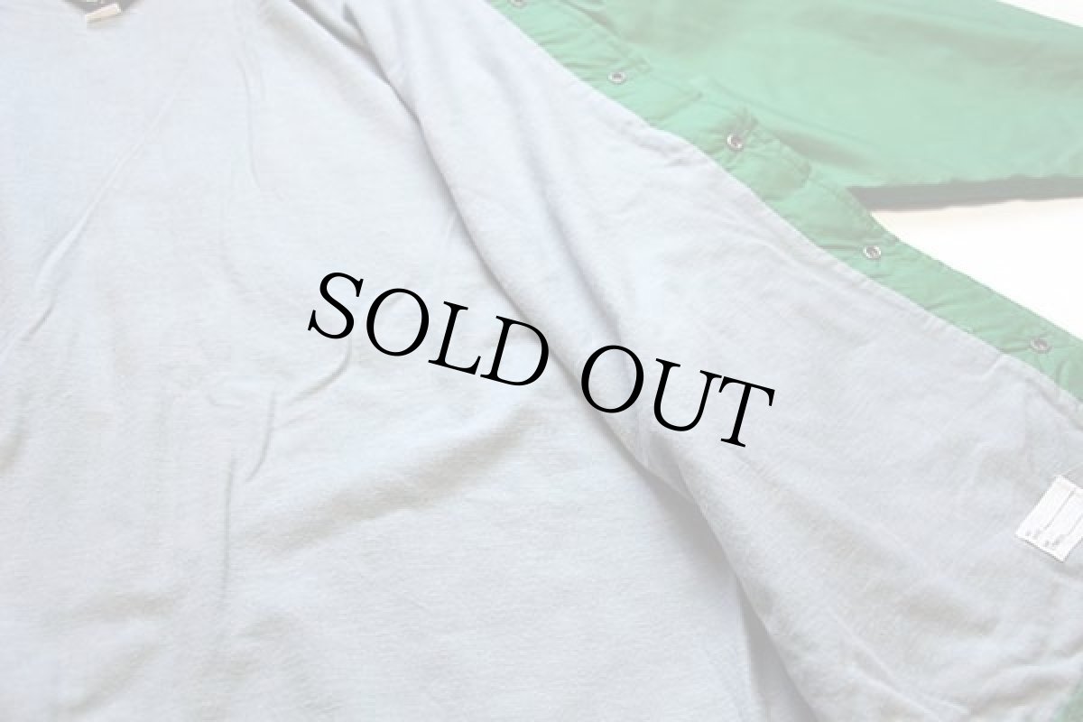 画像5: 80s USA製 Pla-Jac BURLINGTON NORTHERN ナイロン コーチジャケット 緑 XL (5)