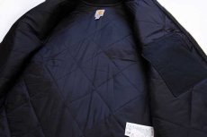 画像4: 未使用★メキシコ製 carharttカーハート キルティングライナー ダックベスト 黒 L (4)