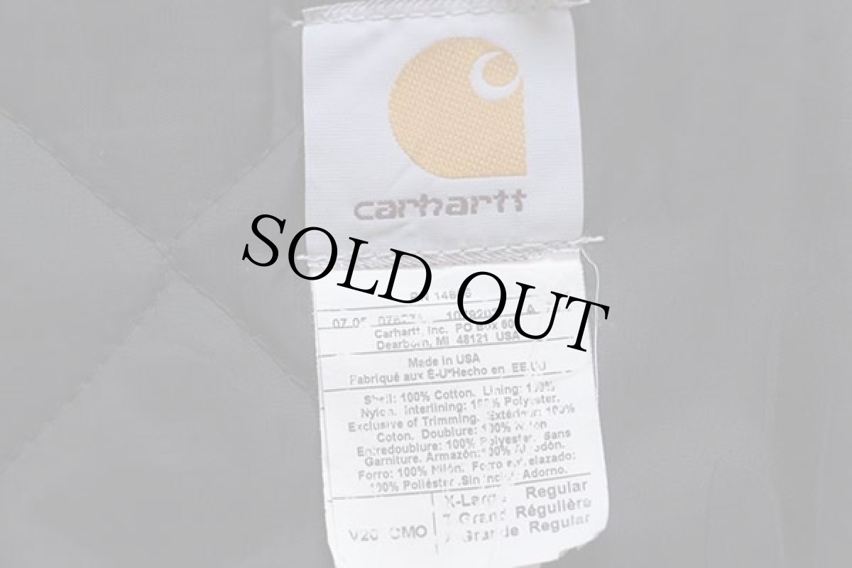 画像4: 00s USA製 carharttカーハート リアルツリーカモ キルティングライナー ダックベスト XL-R (4)