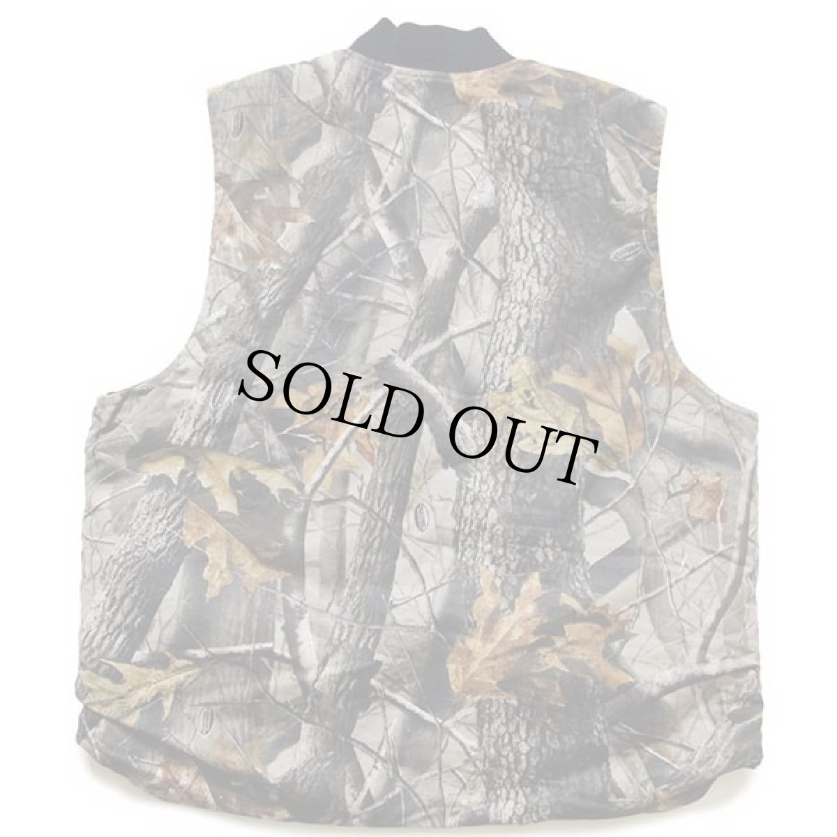 画像2: 00s USA製 carharttカーハート リアルツリーカモ キルティングライナー ダックベスト XL-R (2)