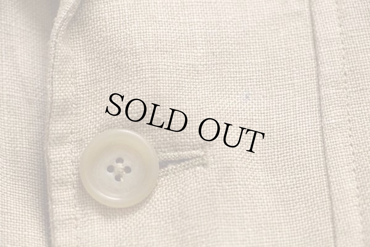 画像5: ポロ ラルフローレン 3つボタン リネン テーラードジャケット ベージュ M (5)