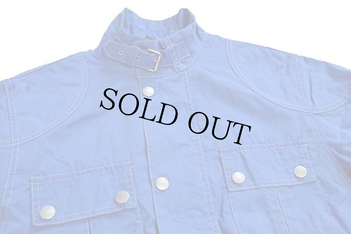 画像3: Belstaffベルスタッフ BLACK PRINCE RACEMASTER チェックライナー ナイロン モーターサイクルジャケット 青 44★ライダース (3)