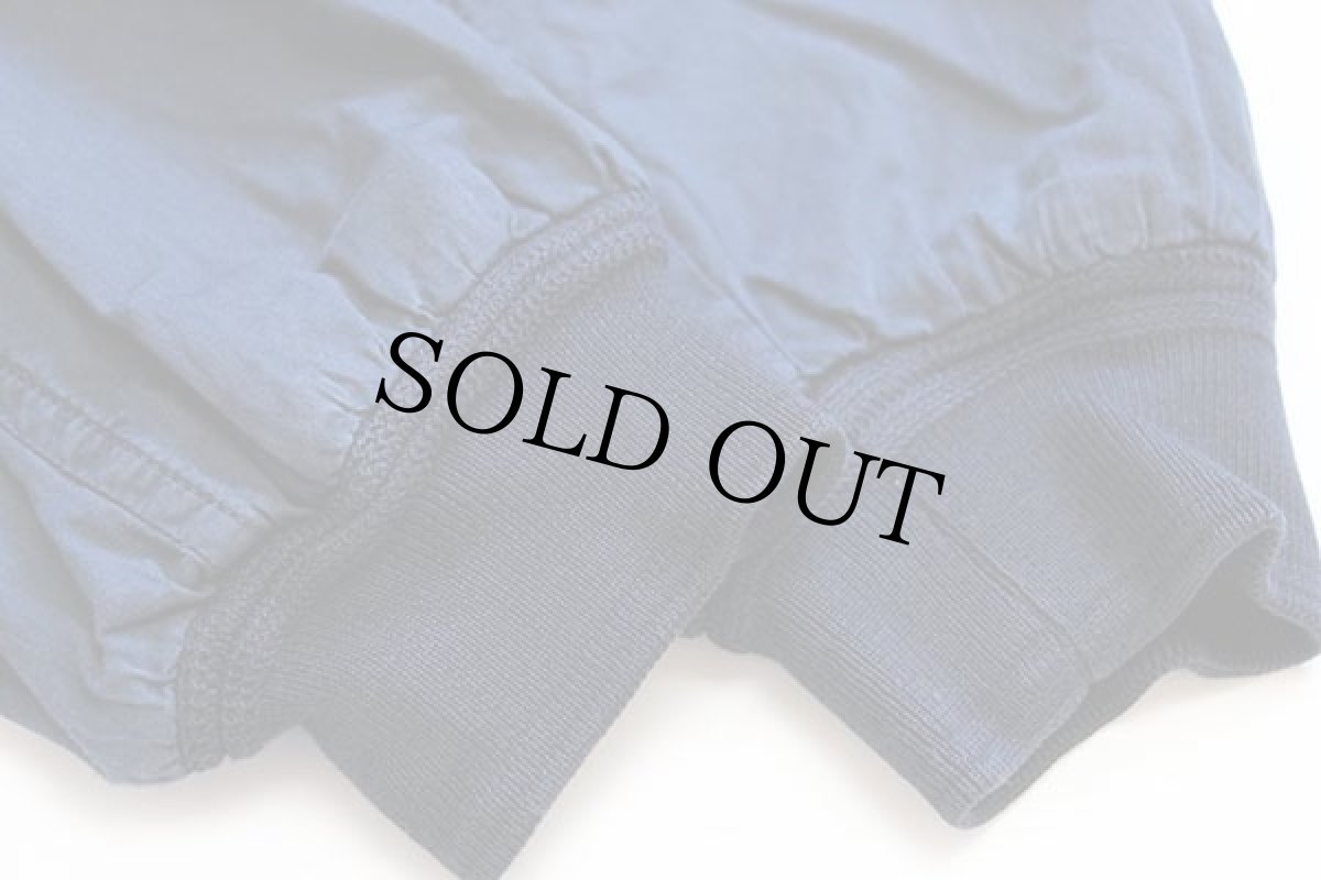 画像5: イタリア製 Eric Hatton A-1タイプ コットンポプリン ジャケット 紺 (5)