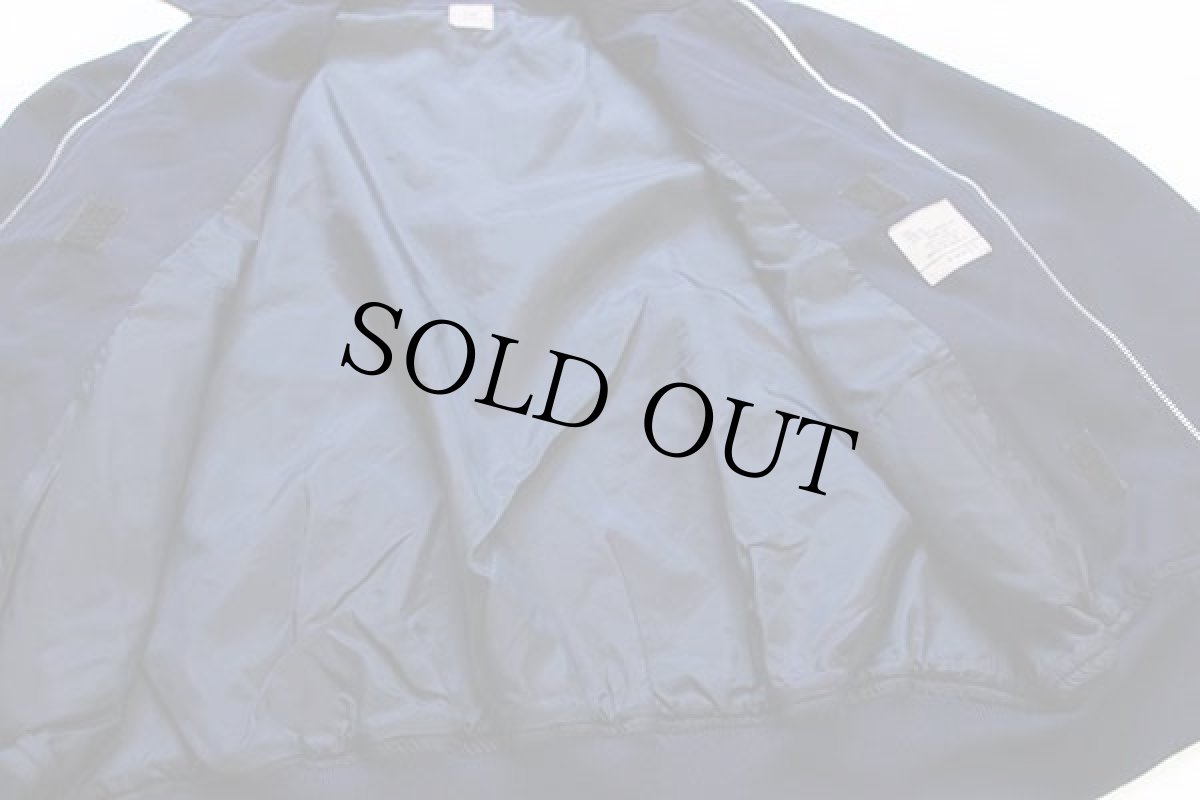 画像5: 90s 米軍 USAF チンスト付き ライトウェイトジャケット 紺 42R (5)