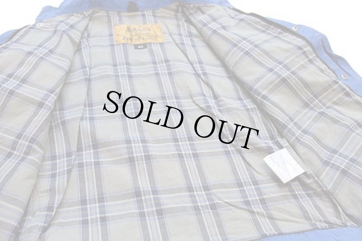 画像7: Belstaffベルスタッフ BLACK PRINCE RACEMASTER チェックライナー ナイロン モーターサイクルジャケット 青 44★ライダース (7)