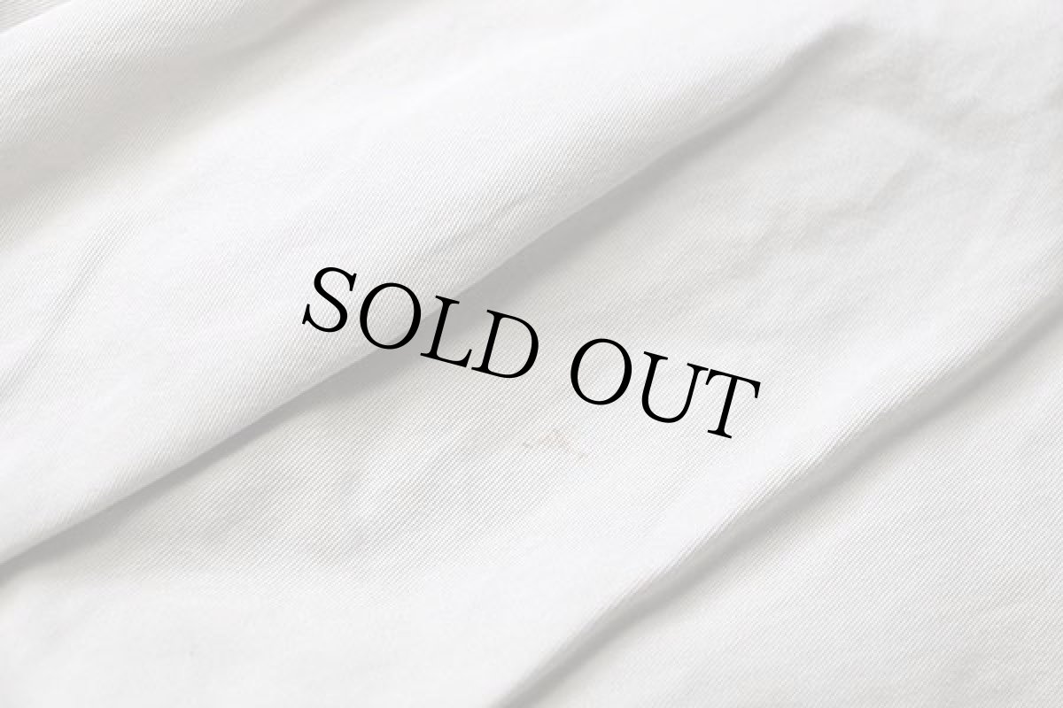 画像8: イタリア製 ステンシル コットンパーカー 薄ベージュ M (8)