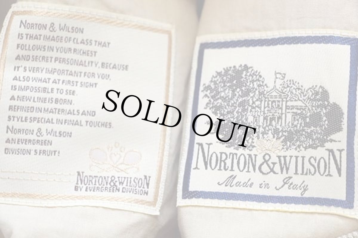 画像4: イタリア製 NORTON&WILSON A-1タイプ コットンポプリン ジャケット アイボリー 52 (4)