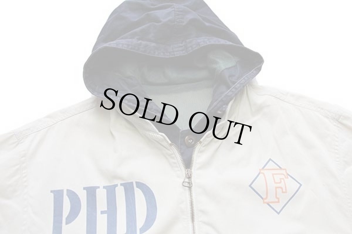 画像3: イタリア製 ステンシル コットンパーカー 薄ベージュ M (3)