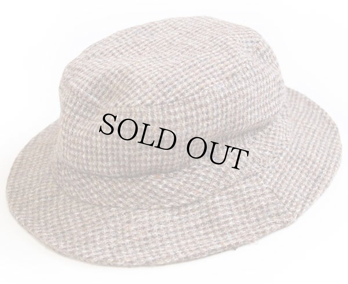 画像2: 90s USA製 L.L.Bean Harris Tweedハリスツイード×GORE-TEXゴアテックス ツイード ウールハット XL (2)