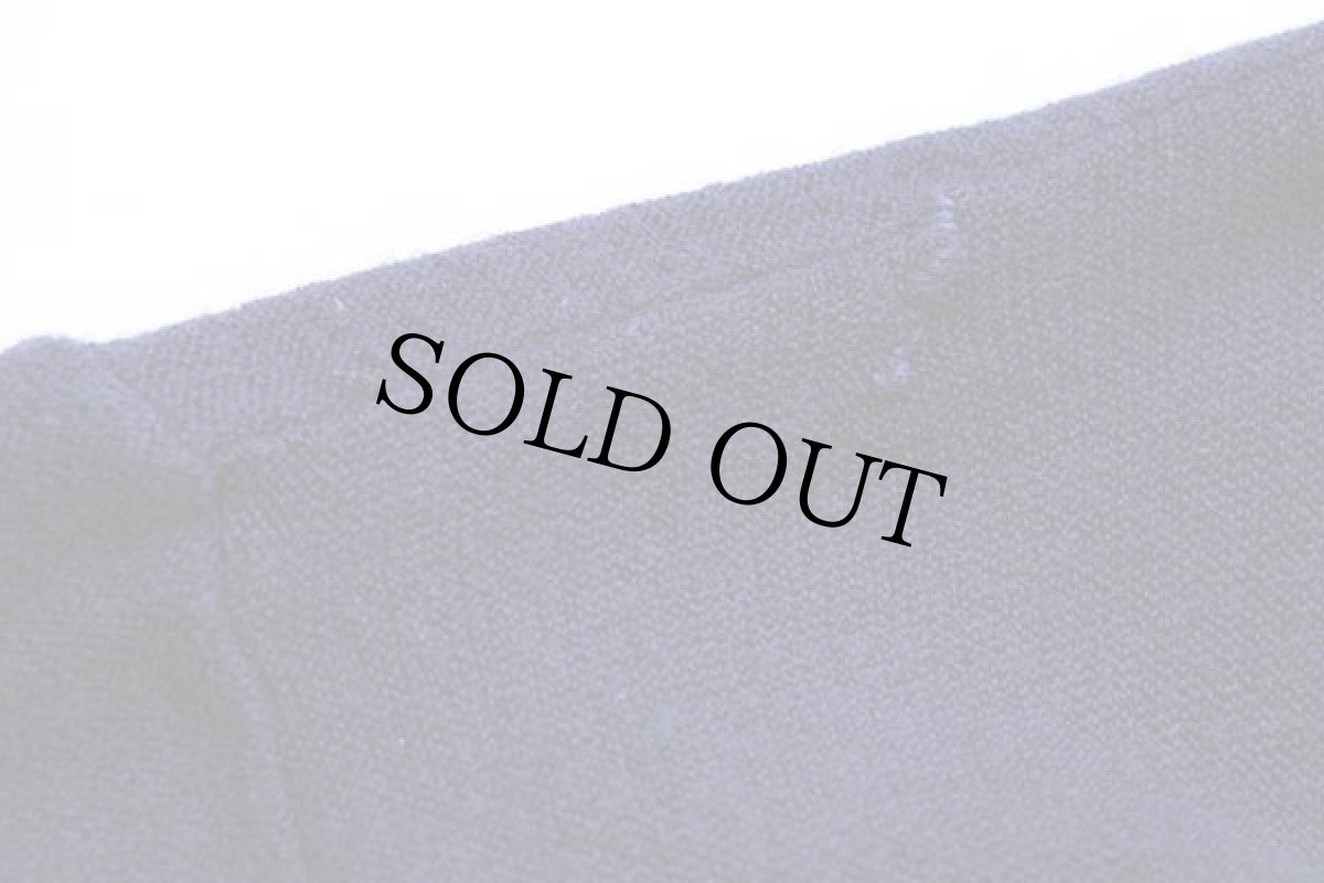 画像6: 90s LACOSTEラコステ ワンポイント ウールニット カーディガン 紺 7 (6)