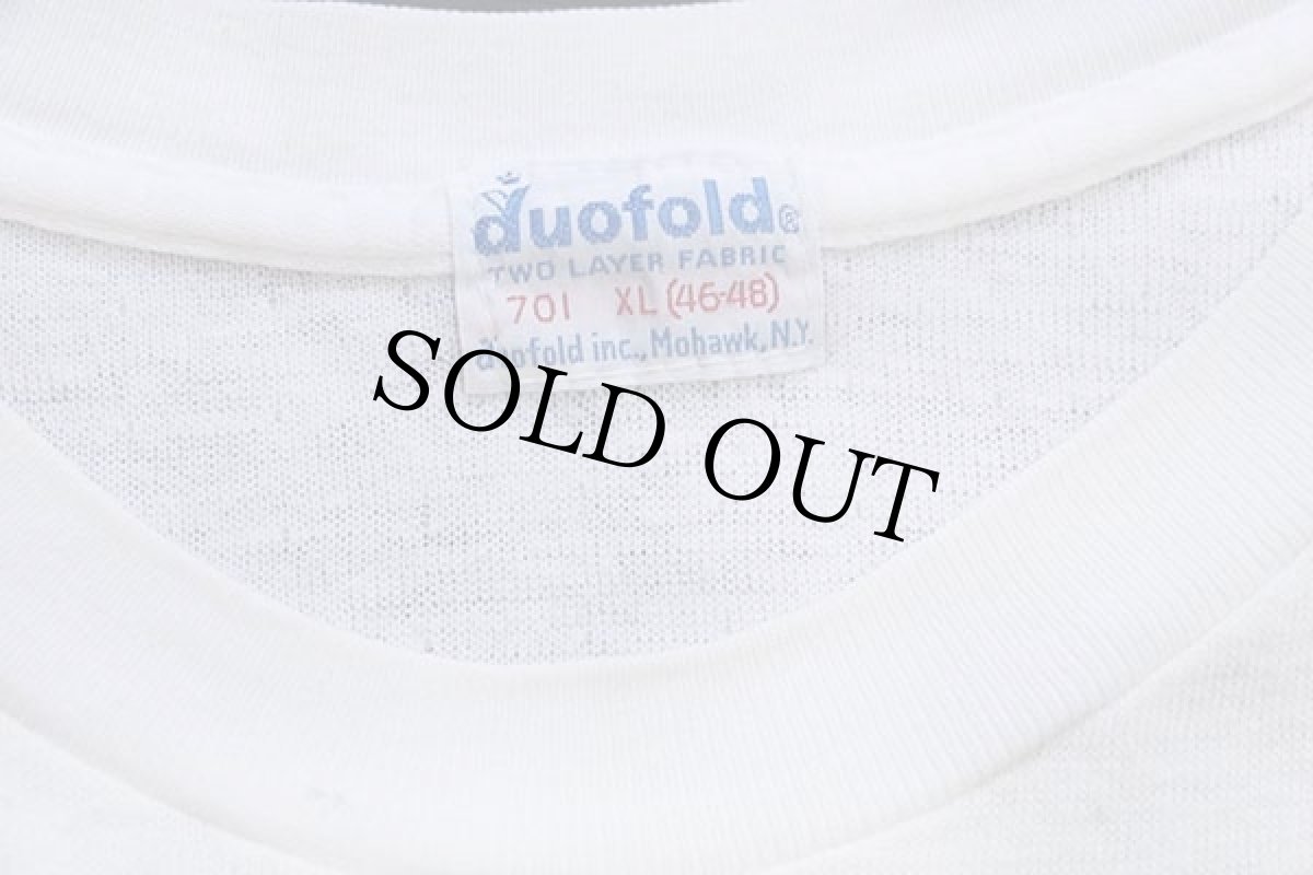 画像4: 70s duofold 2レイヤー 半袖 アンダーシャツ 生成り XL (4)