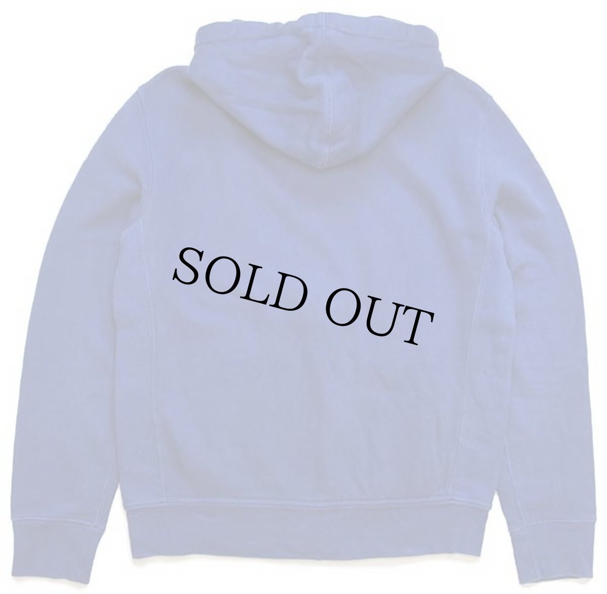 画像2: ポロ ラルフローレン ワンポイント フード裏サーマル スウェット ジップパーカー 青 M (2)