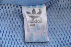 画像4: 80s adidasアディダス トレフォイル ロゴ ツートン 切り替え エルボーパッチ付き ナイロンジャケット L (4)