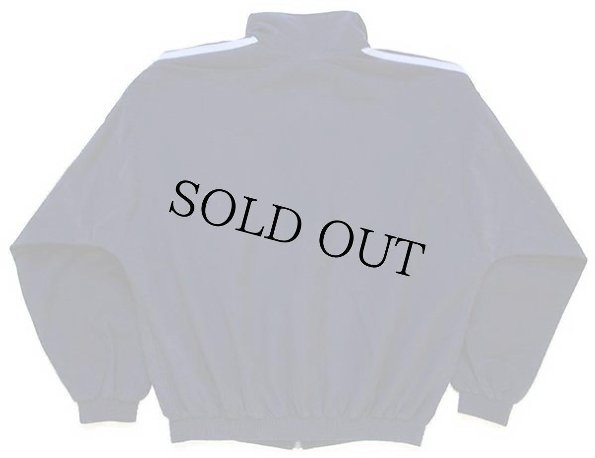 画像2: 90s スペイン製 adidasアディダス ONE WORLD ロゴ ハイネック トラックジャケット 紺 168★ジャージ (2)