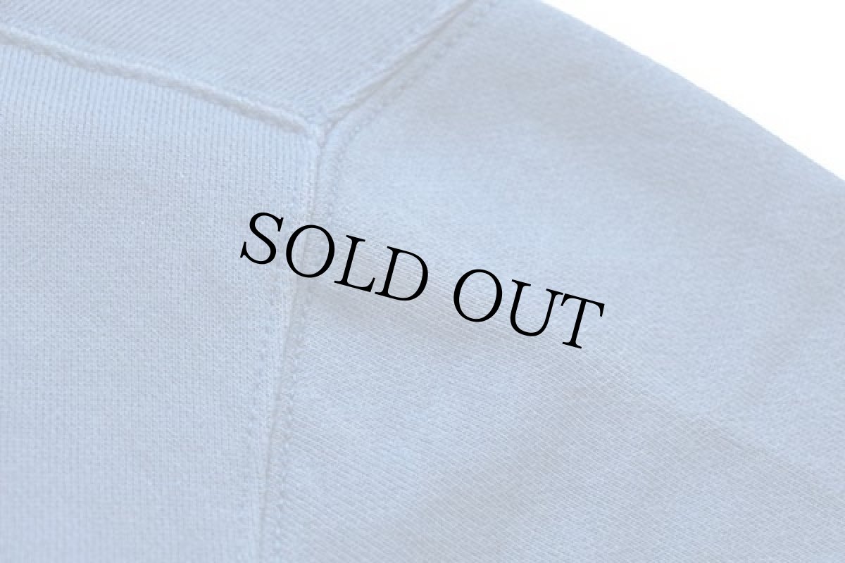 画像6: ポロ ラルフローレン ワンポイント フード裏サーマル スウェット ジップパーカー 薄青 M (6)