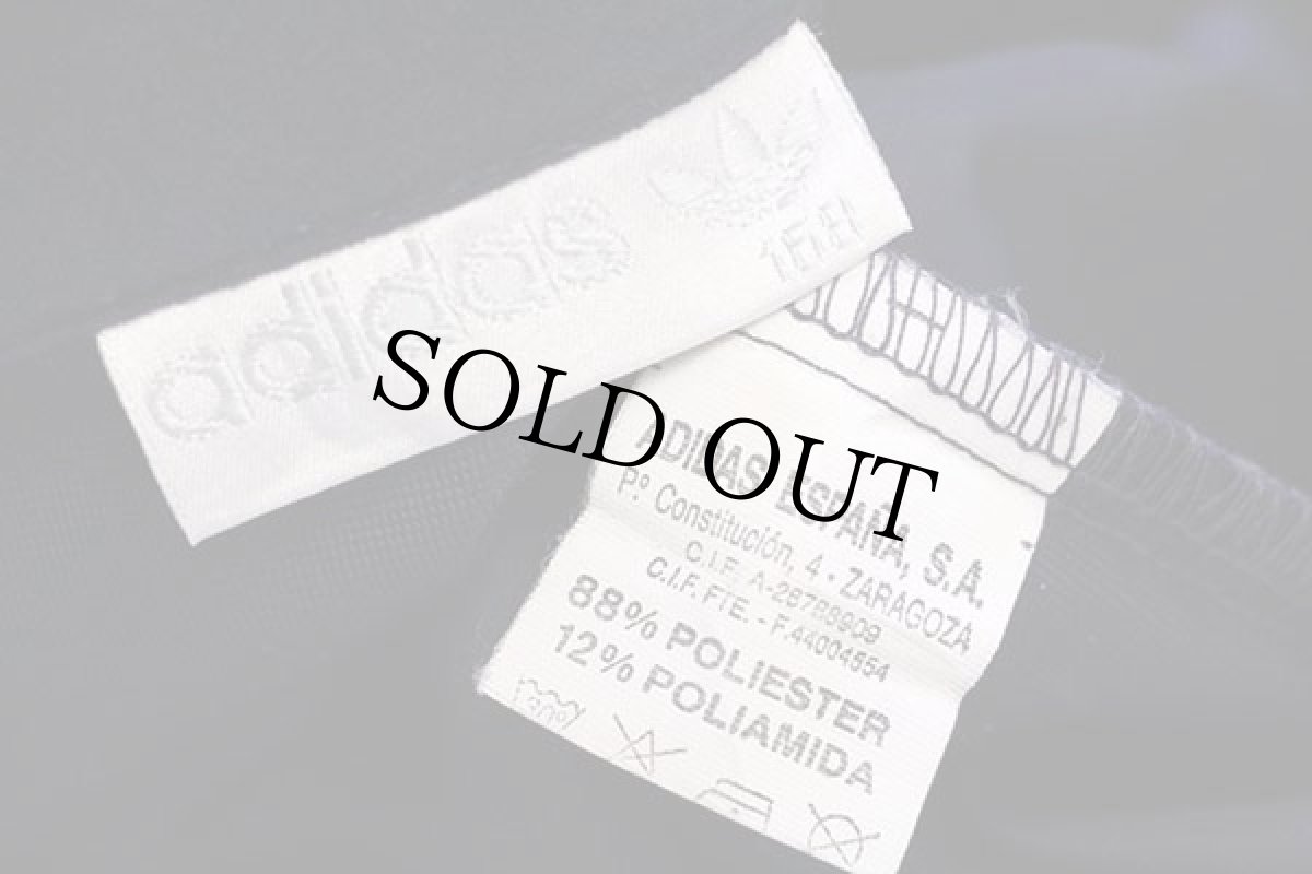 画像5: 90s スペイン製 adidasアディダス ONE WORLD ロゴ ハイネック トラックジャケット 紺 168★ジャージ (5)