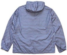 画像2: patagoniaパタゴニア Light & Variable Hoody ランダムボーダー ナイロンパーカー L (2)